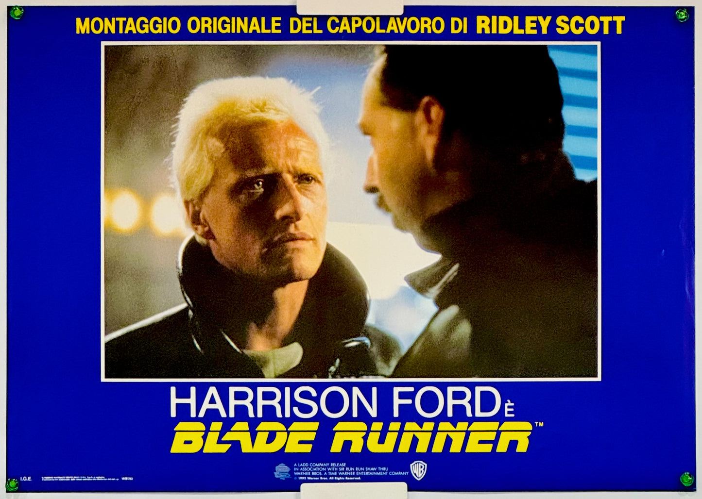 『ブレードランナー』 映画 ポスター イタリア オリジナル [5103]