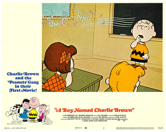 『スヌーピーとチャーリー』 映画 ロビーカード アメリカ オリジナル [5116]