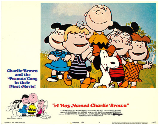 『スヌーピーとチャーリー』 映画 ロビーカード アメリカ オリジナル [5119]