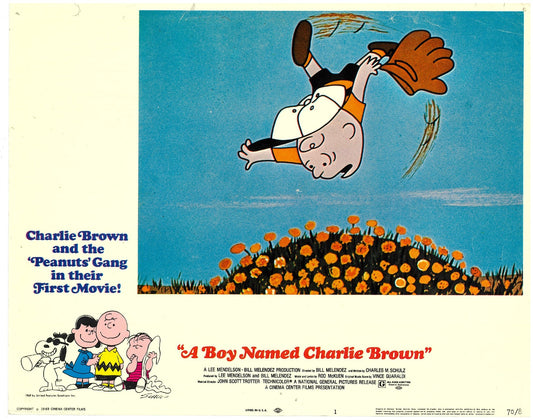 『スヌーピーとチャーリー』 映画 ロビーカード アメリカ オリジナル [5122]