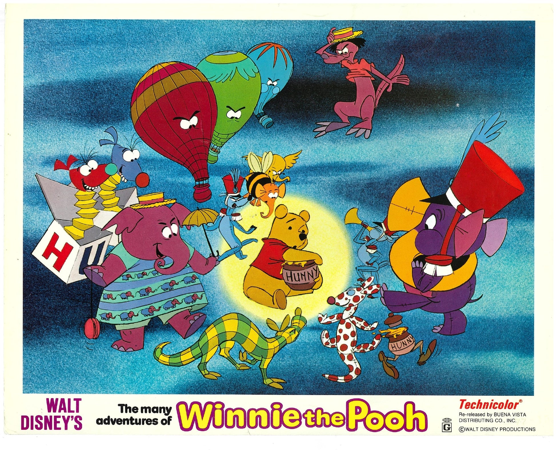 『くまのプーさん 完全保存版』 映画 ロビーカード アメリカ オリジナル [5124]