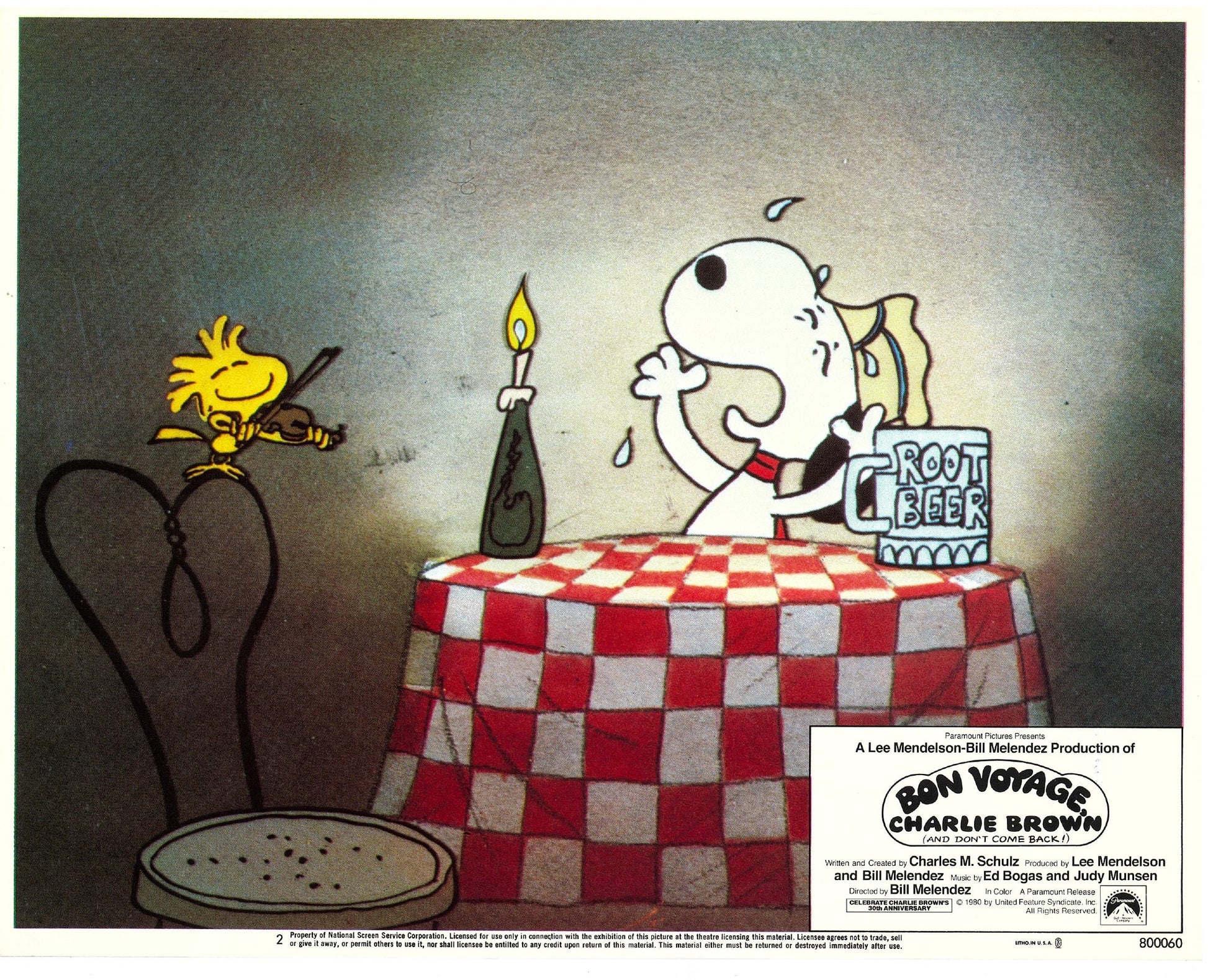 『スヌーピーとチャーリー・ブラウン ヨーロッパの旅』 映画 ロビーカード アメリカ オリジナル [5132]