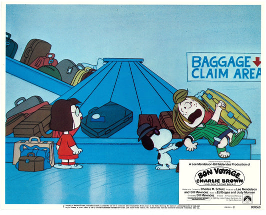 『スヌーピーとチャーリー・ブラウン ヨーロッパの旅』 映画 ロビーカード アメリカ オリジナル [5137]