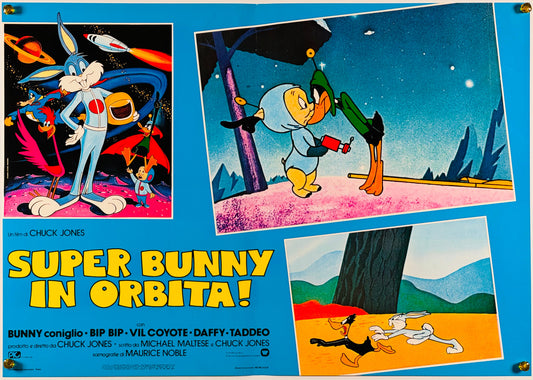 『ルーニー・テューンズ The Bugs Bunny Road Runner Movie』 映画 ポスター イタリア オリジナル [514]