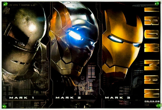 『アイアンマン』 映画 ポスター アメリカ オリジナル [5157]