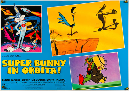 『ルーニー・テューンズ The Bugs Bunny Road Runner Movie』 映画 ポスター イタリア オリジナル [515]