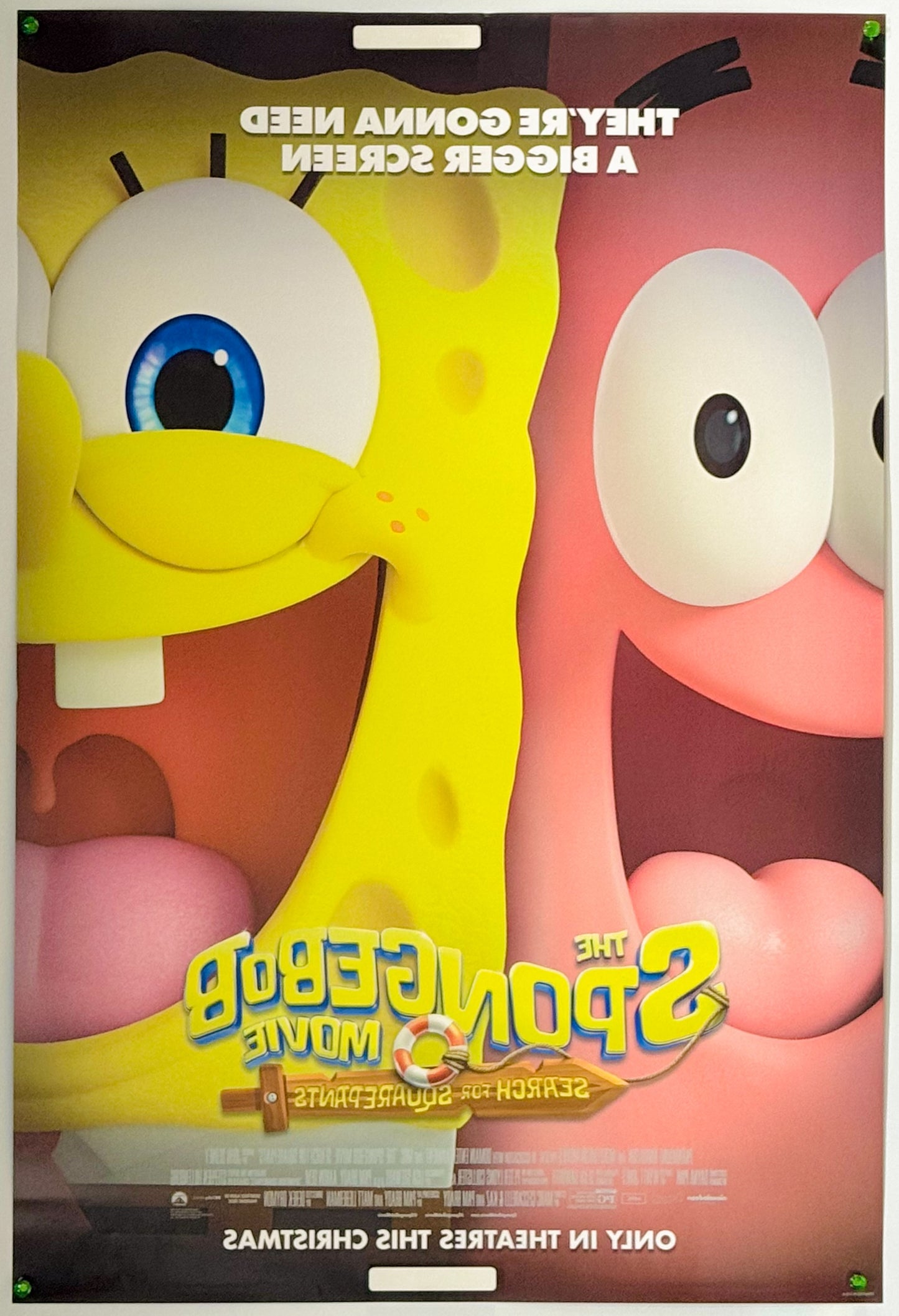 『スポンジ・ボブ 呪われた海賊と大冒険だワワワワワ!』 映画 ポスター アメリカ オリジナル [5160]_2