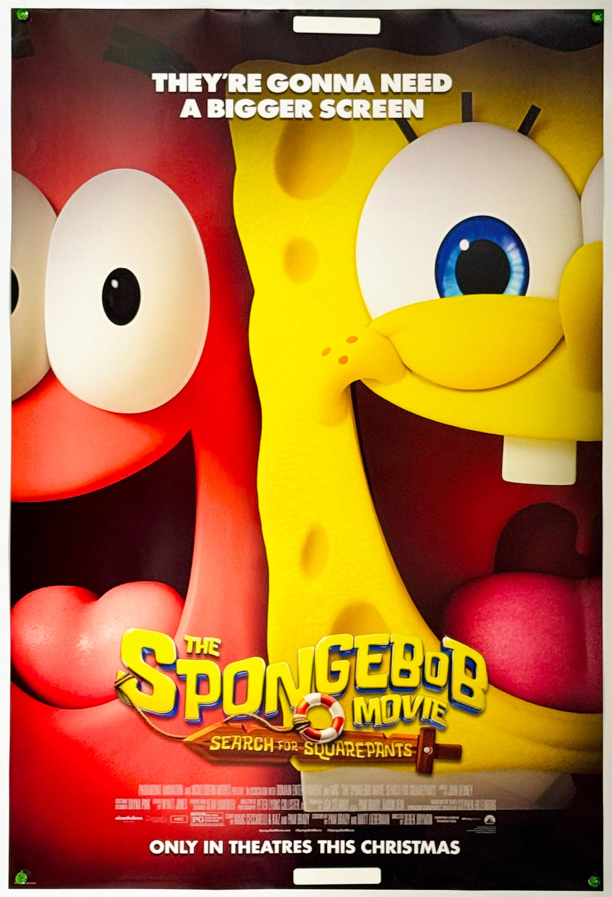 『スポンジ・ボブ 呪われた海賊と大冒険だワワワワワ!』 映画 ポスター アメリカ オリジナル [5160]_1