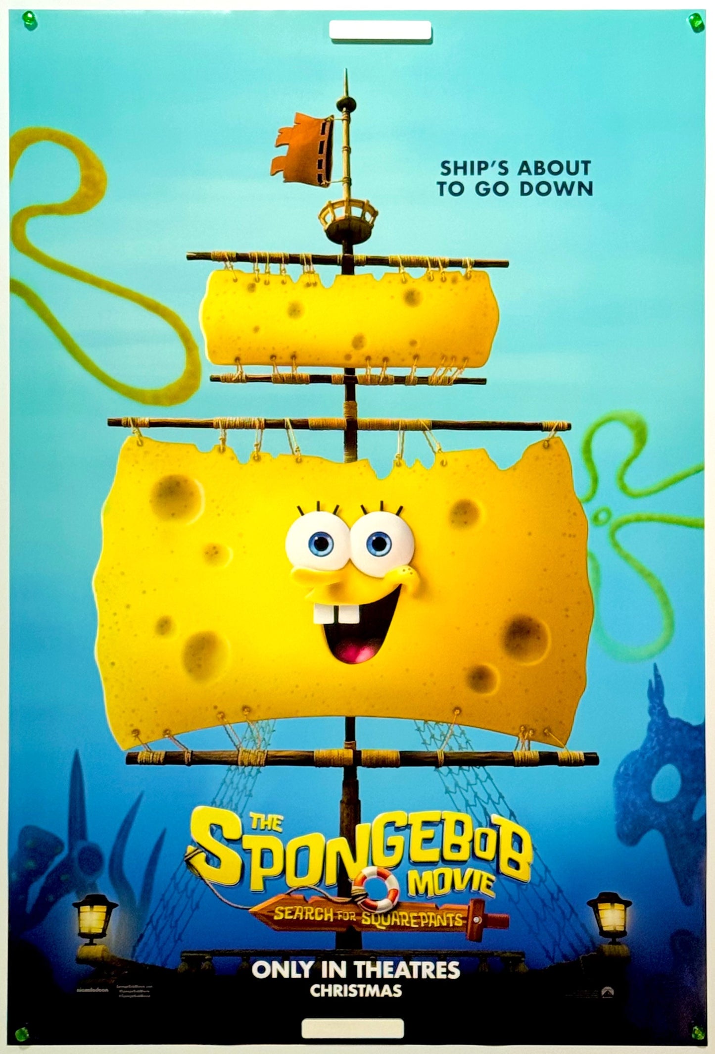 『スポンジ・ボブ 呪われた海賊と大冒険だワワワワワ!』 映画 ポスター アメリカ オリジナル [5161]_1