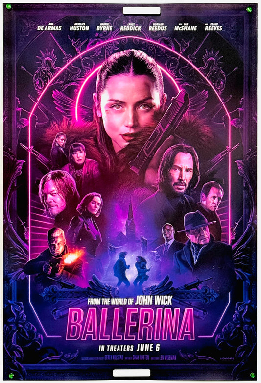 『バレリーナ:The World of John Wick』 映画 ポスター アメリカ オリジナル [5180]