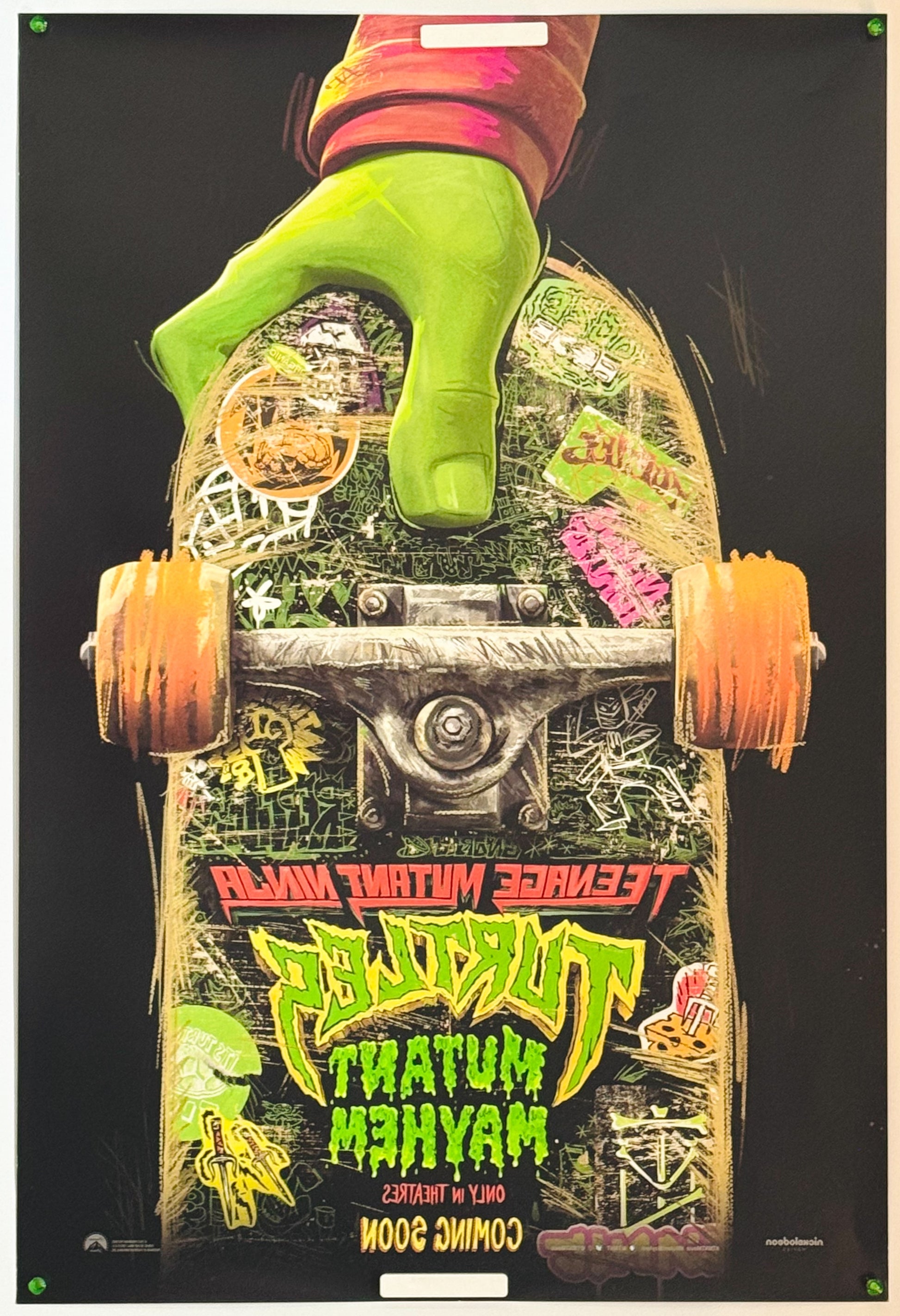 『ミュータント・タートルズ：ミュータント・パニック！』 映画 ポスター アメリカ オリジナル [5182]_2