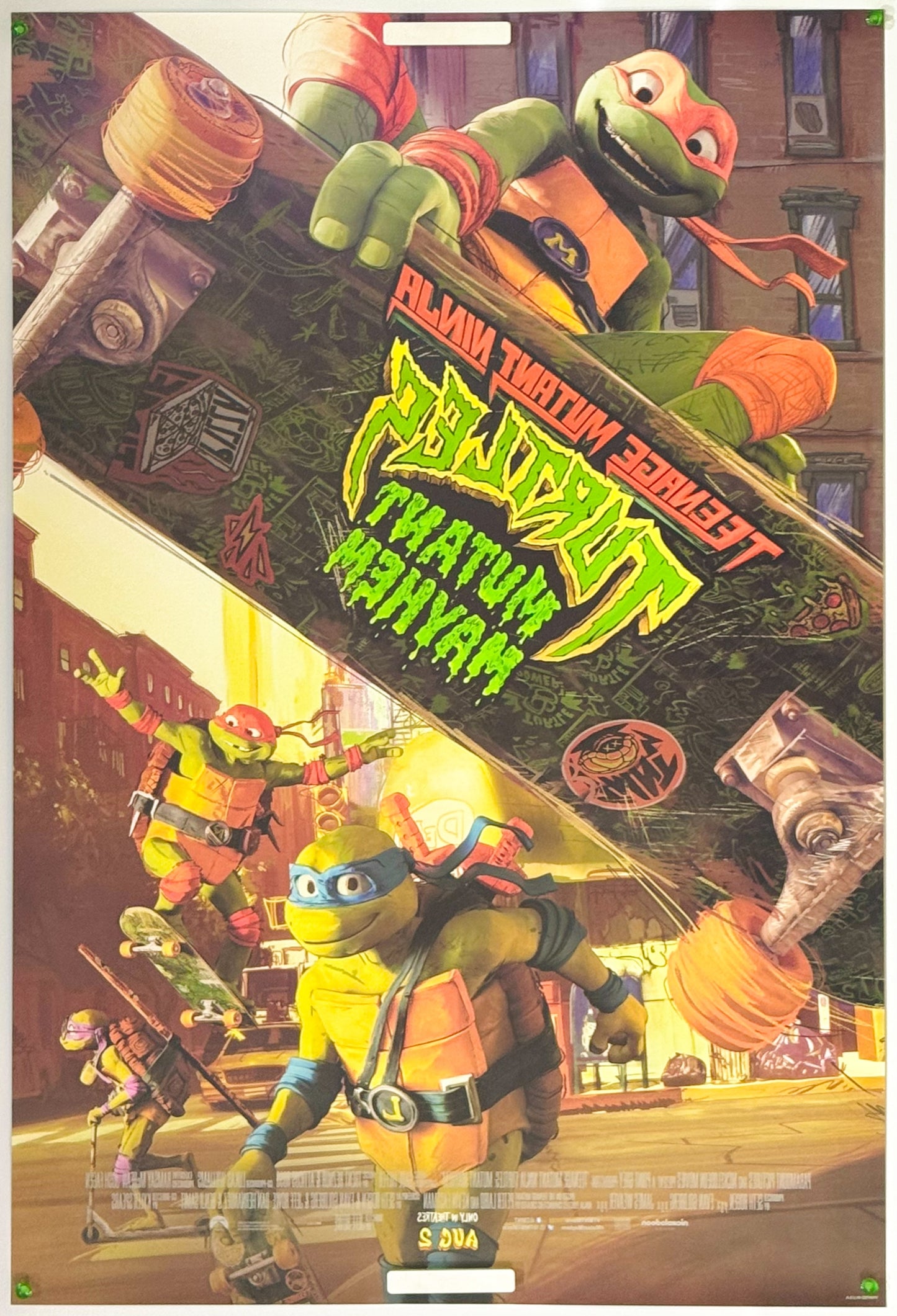 『ミュータント・タートルズ：ミュータント・パニック！』 映画 ポスター アメリカ オリジナル [5183]_2
