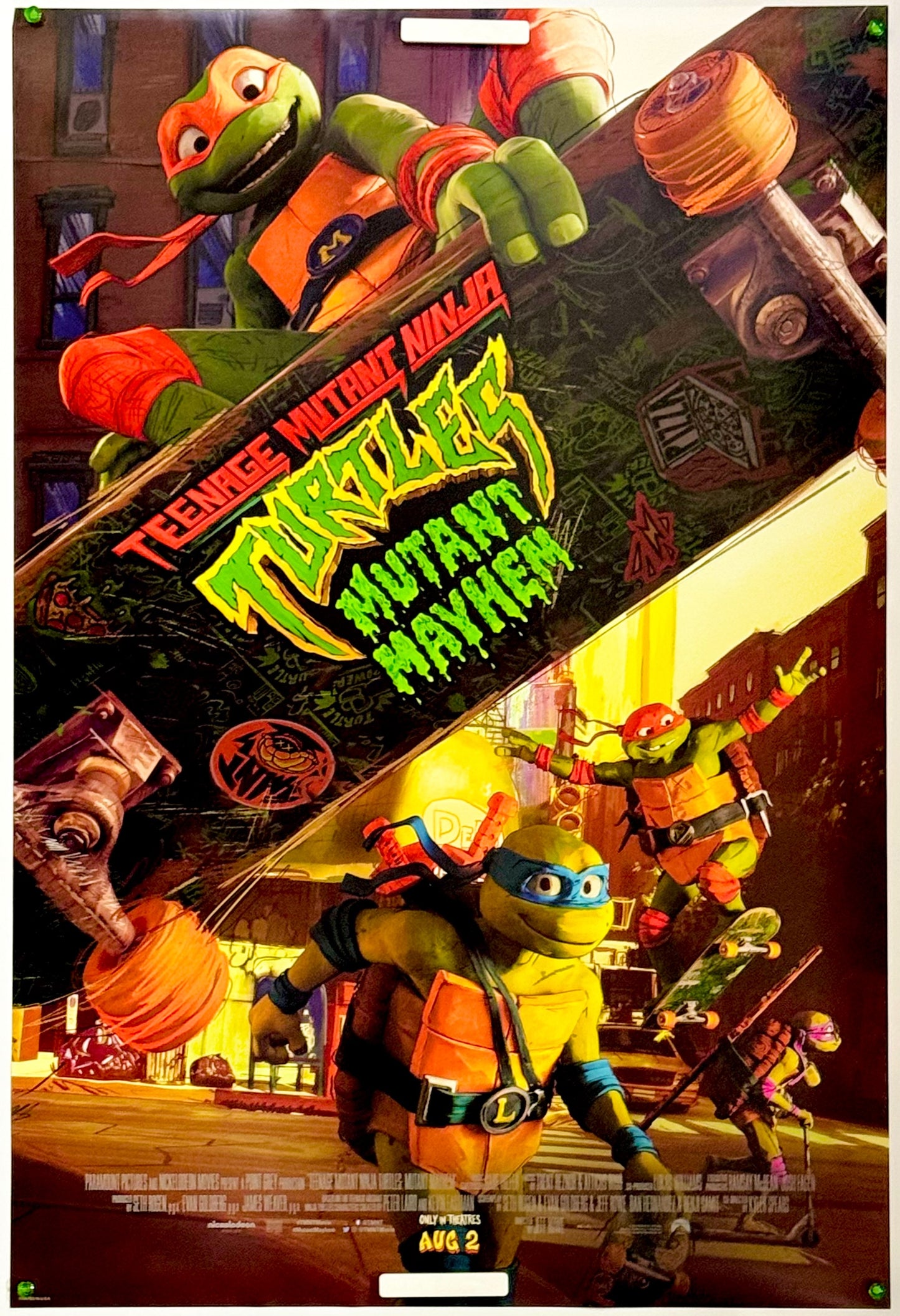 『ミュータント・タートルズ：ミュータント・パニック！』 映画 ポスター アメリカ オリジナル [5183]_1
