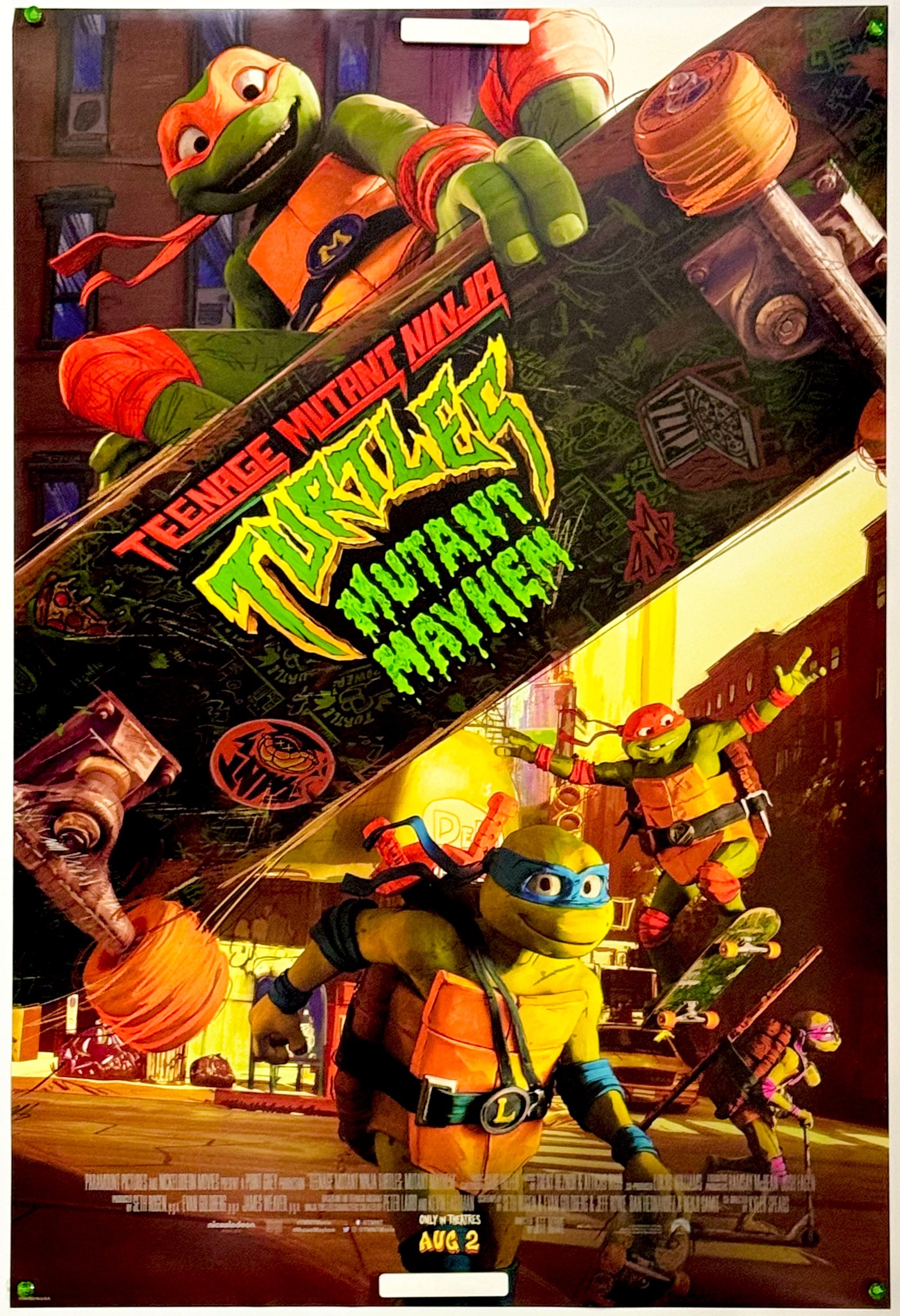 『ミュータント・タートルズ：ミュータント・パニック！』 映画 ポスター アメリカ オリジナル [5183]_1