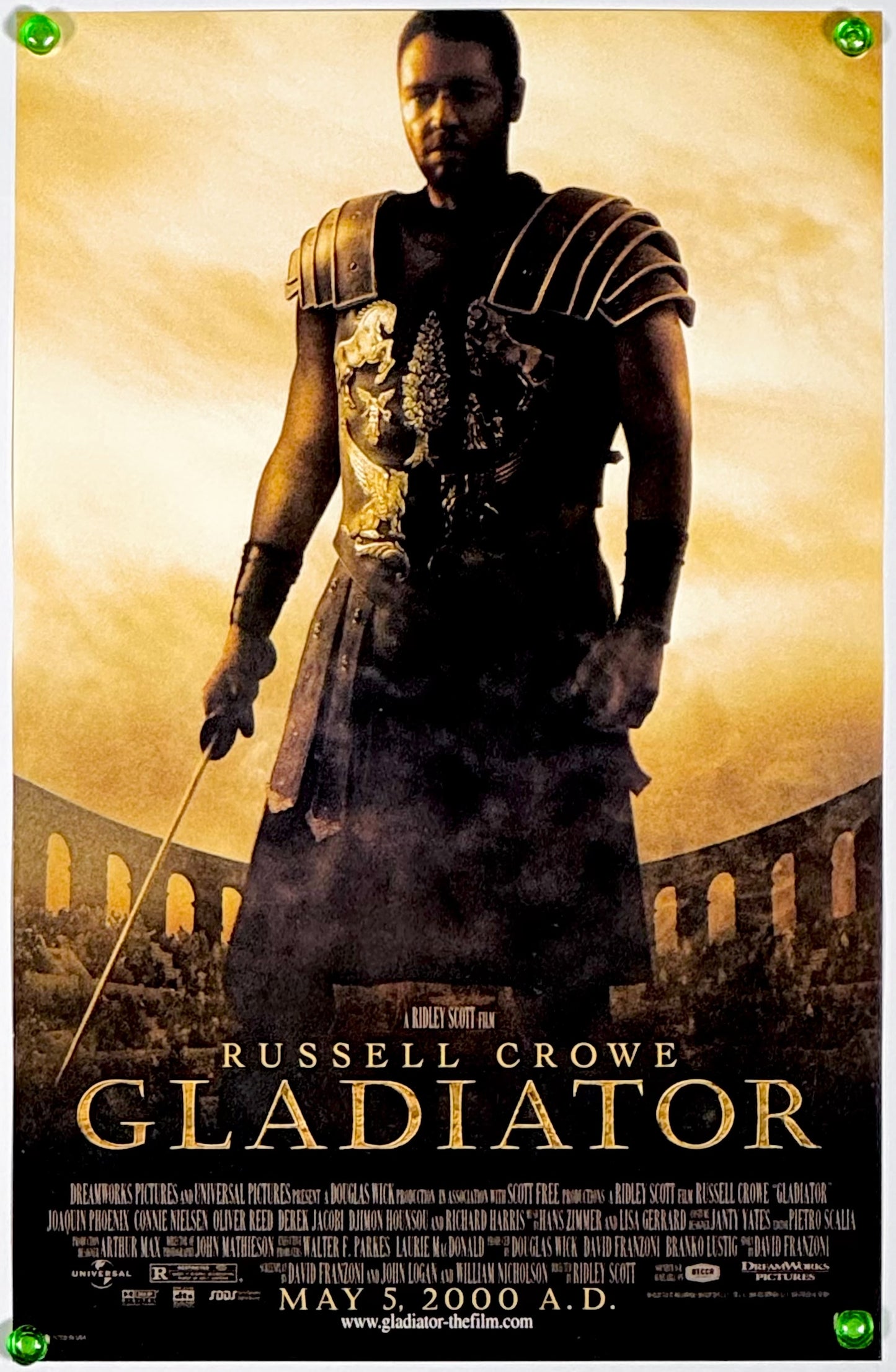 『グラディエーター』 映画 ポスター アメリカ オリジナル [5210]