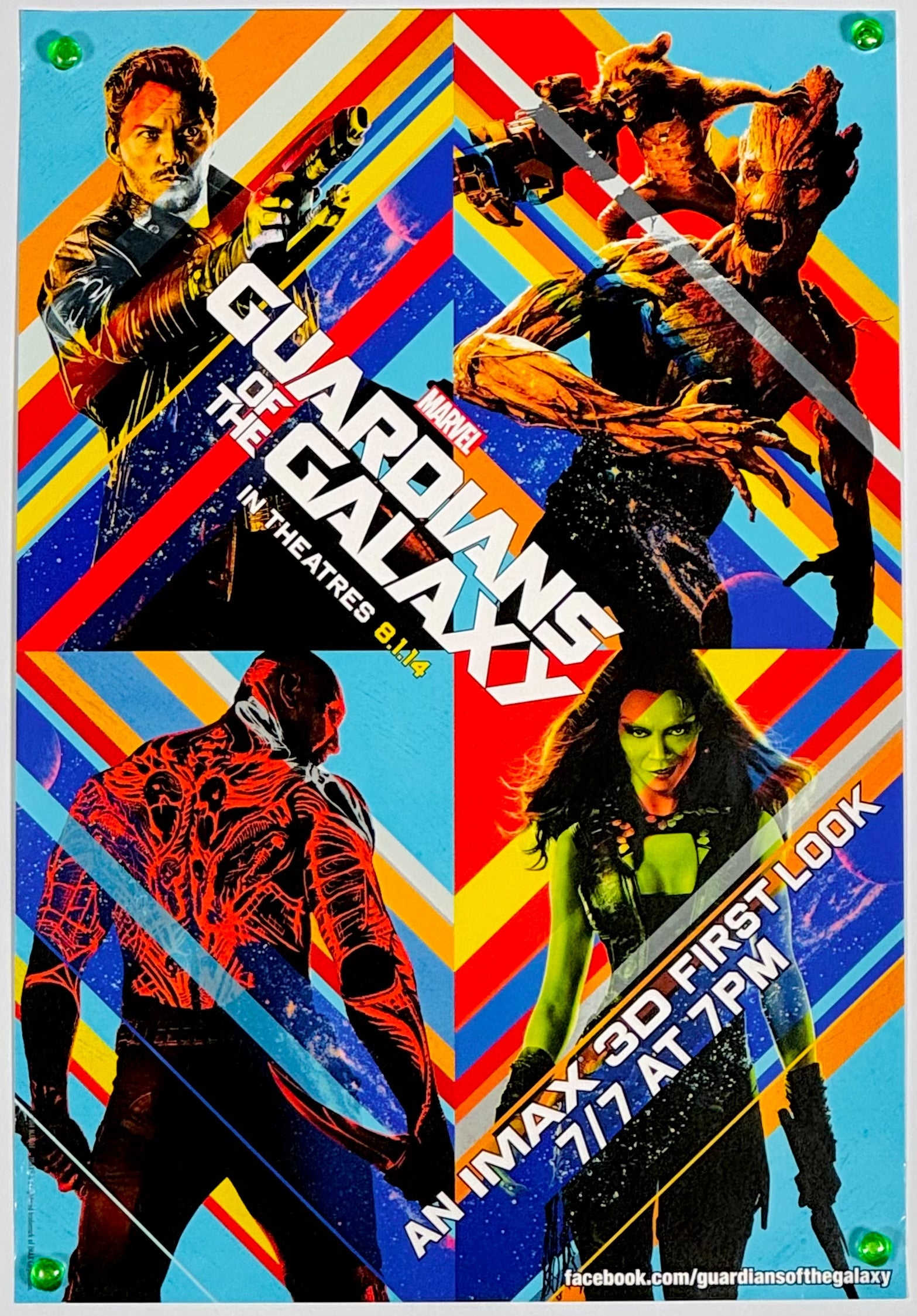 『ガーディアンズ・オブ・ギャラクシー』 映画 ポスター アメリカ オリジナル [5215]