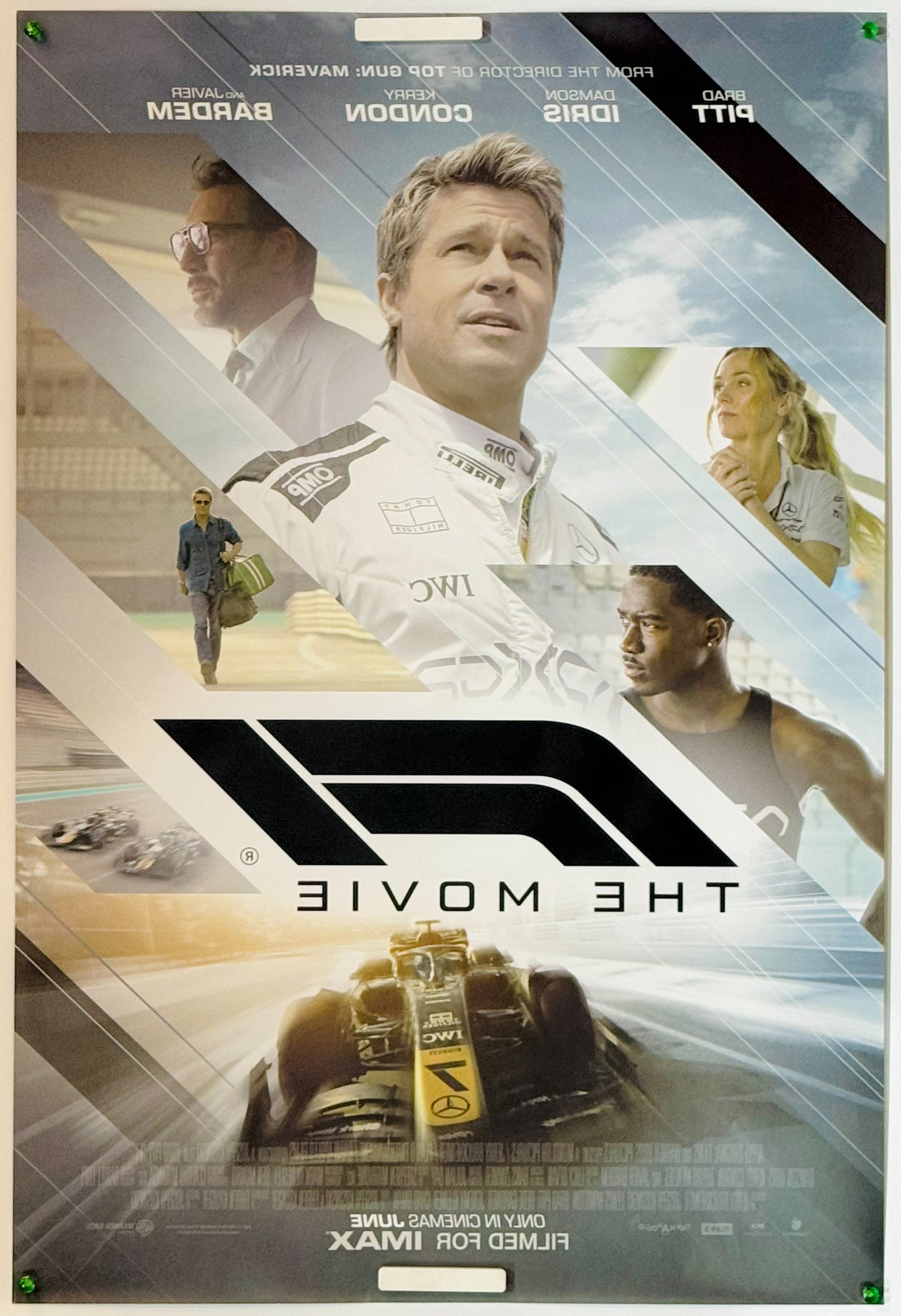 Ｆ1 USオリジナル映画ポスター エフワン F1 映画ポスター US版 11×17インチ (27.9×43.2cm) mp2
