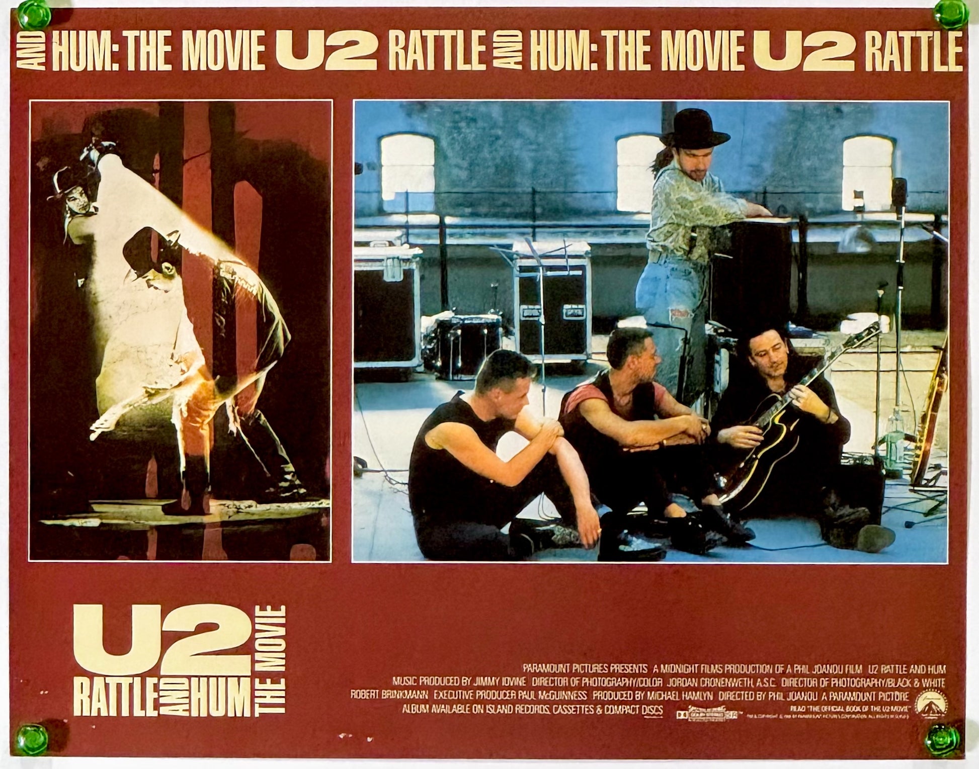 『U2/魂の叫び』 映画 ポスター イタリア オリジナル [5231]_1