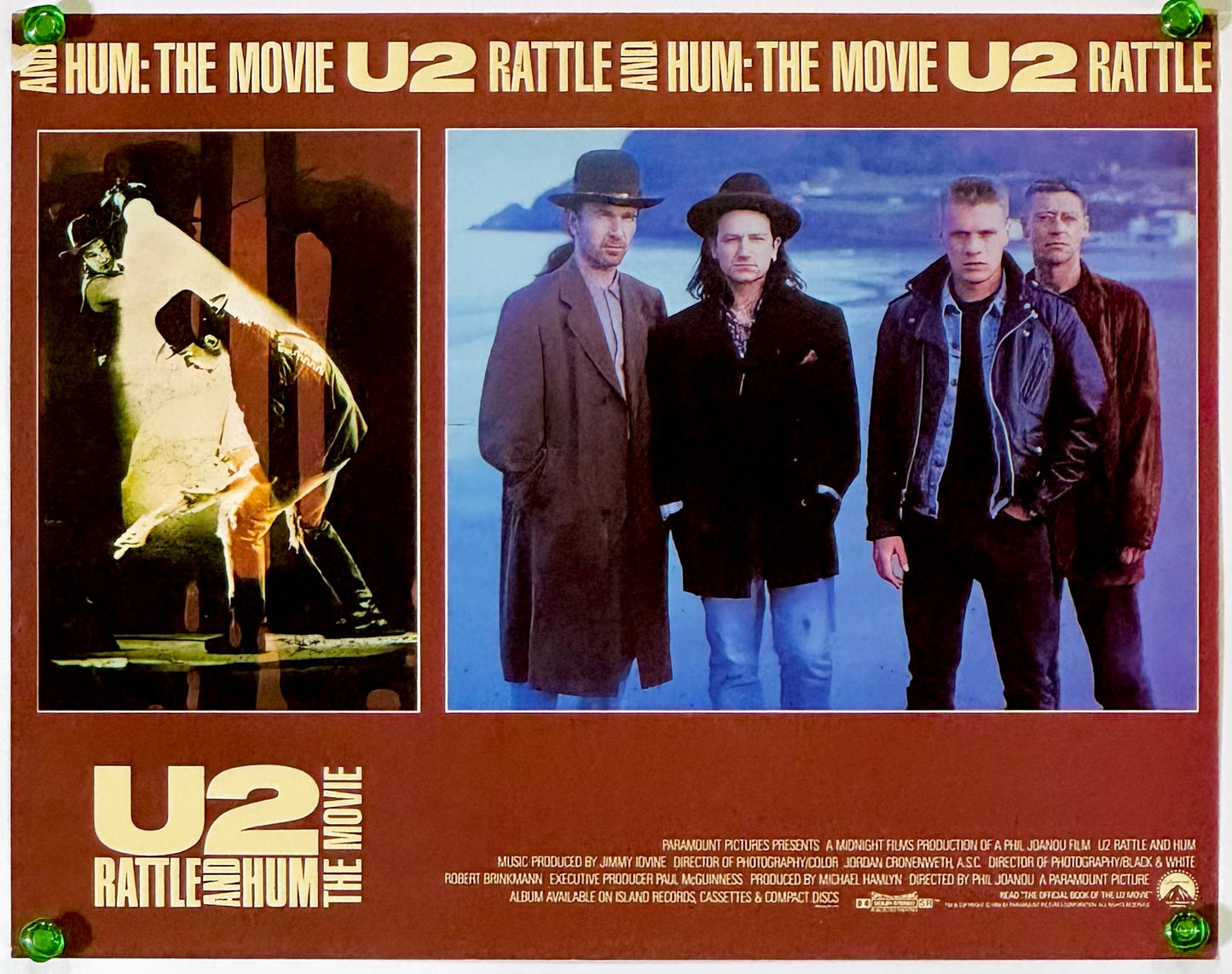 『U2/魂の叫び』 映画 ポスター イタリア オリジナル [5233]_1