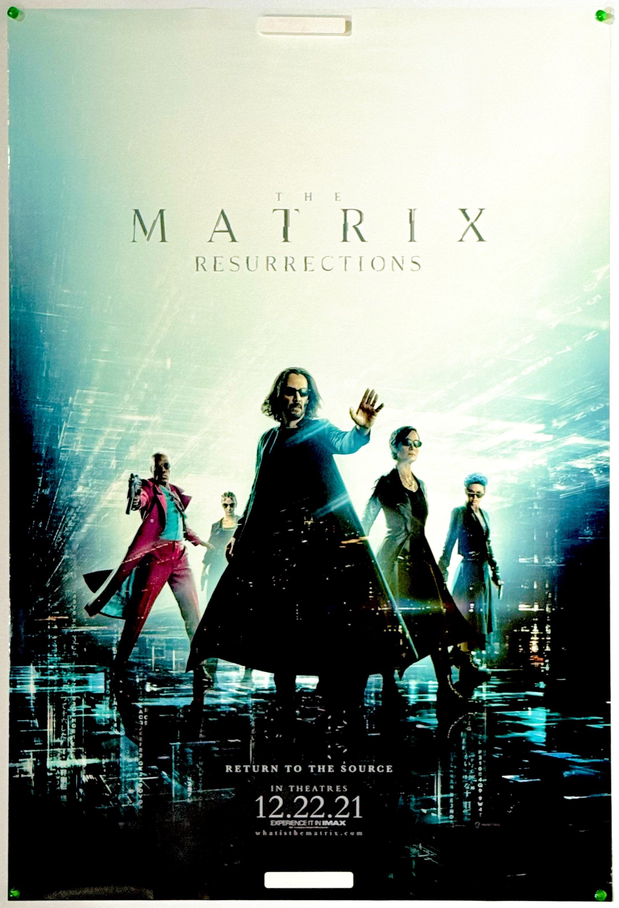 マトリックス レザレクションズ』 洋画 アメリカ - 海外版映画ポスター