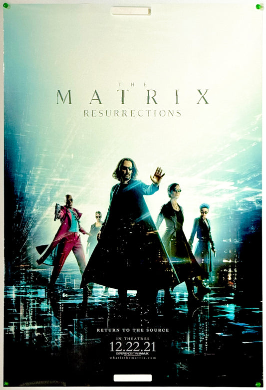 『マトリックス レザレクションズ』 映画 ポスター アメリカ オリジナル [5238]