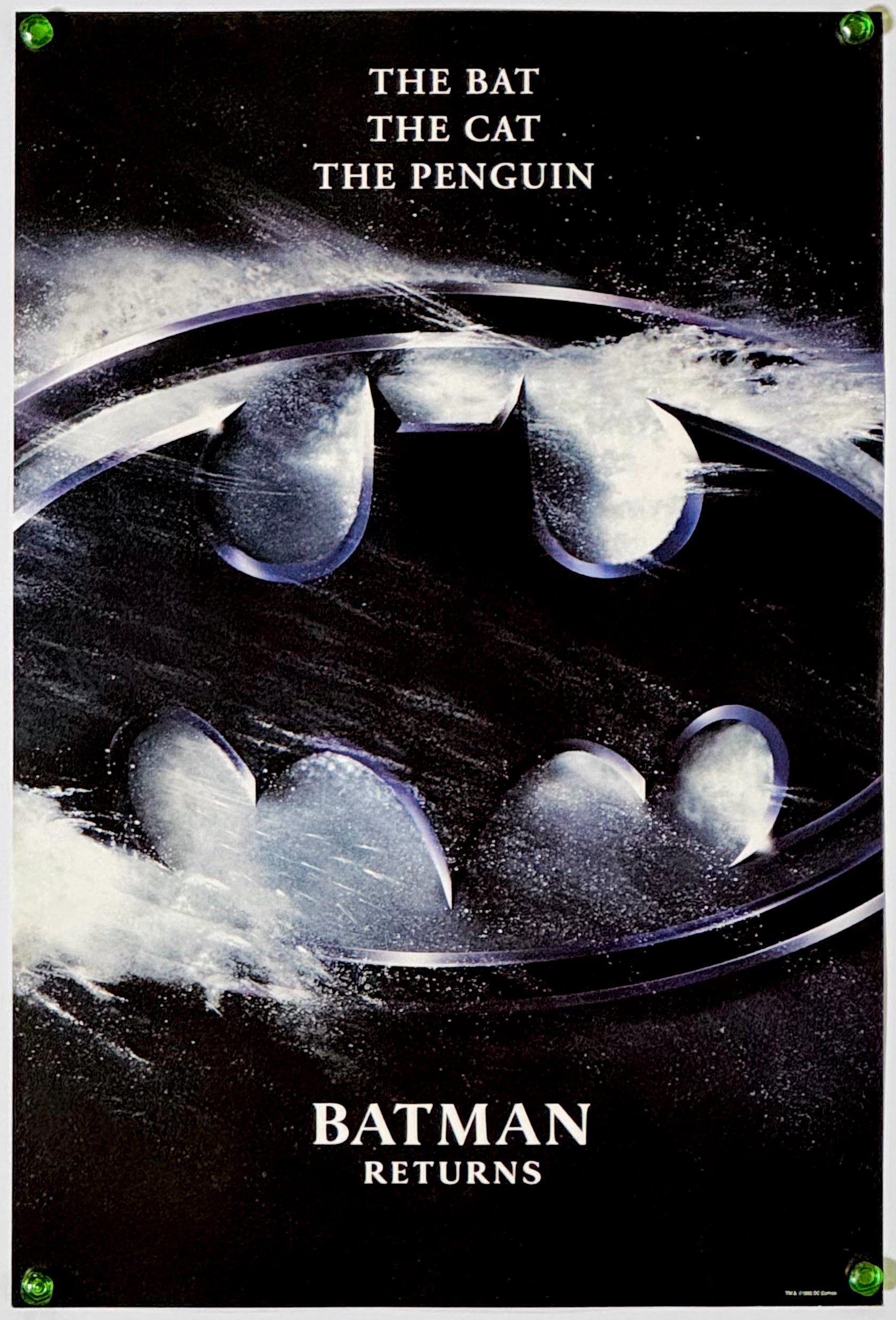 『バットマン リターンズ』 映画 ポスター アメリカ オリジナル [5280]