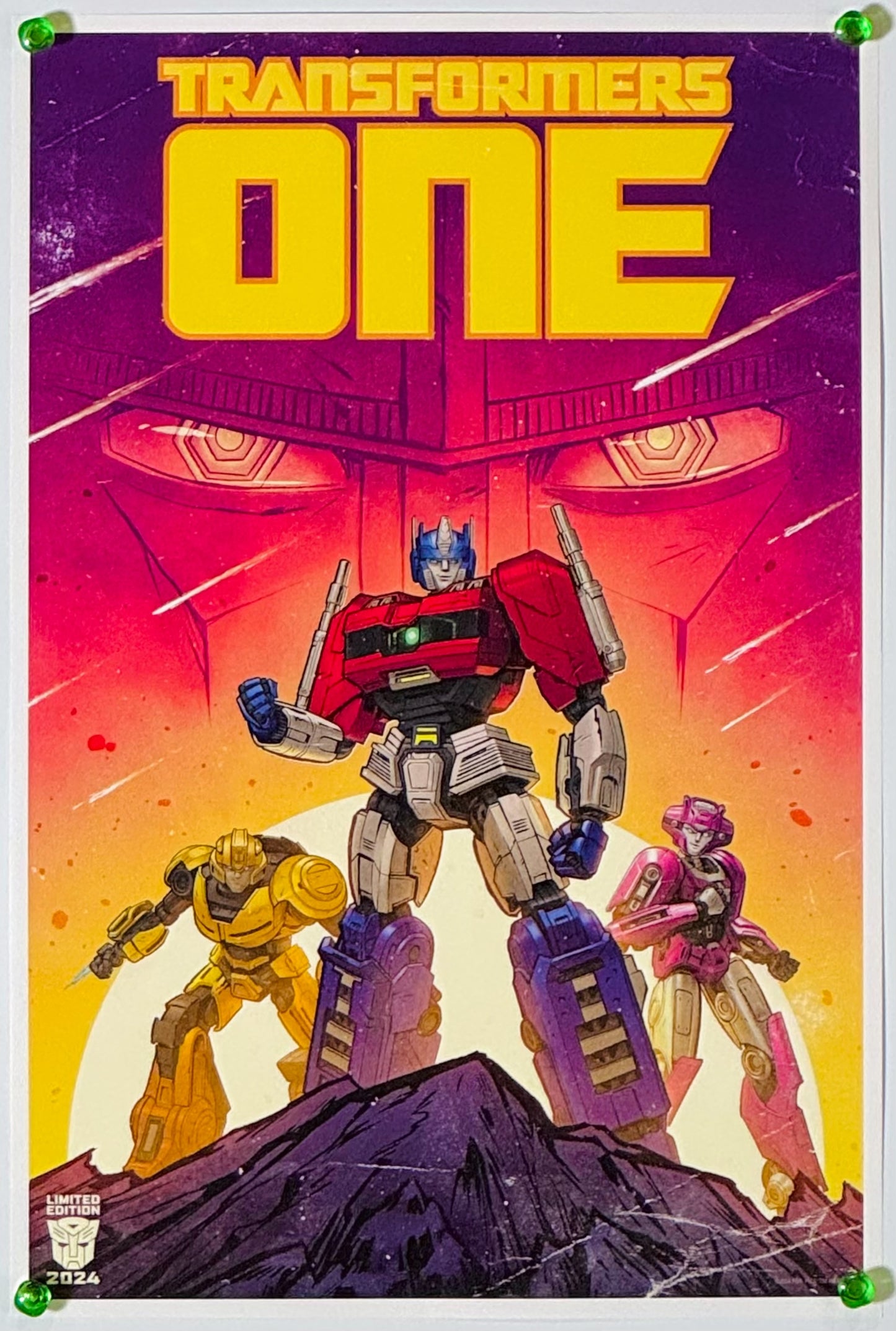 『トランスフォーマー ONE』 映画 ポスター アメリカ オリジナル [5297]