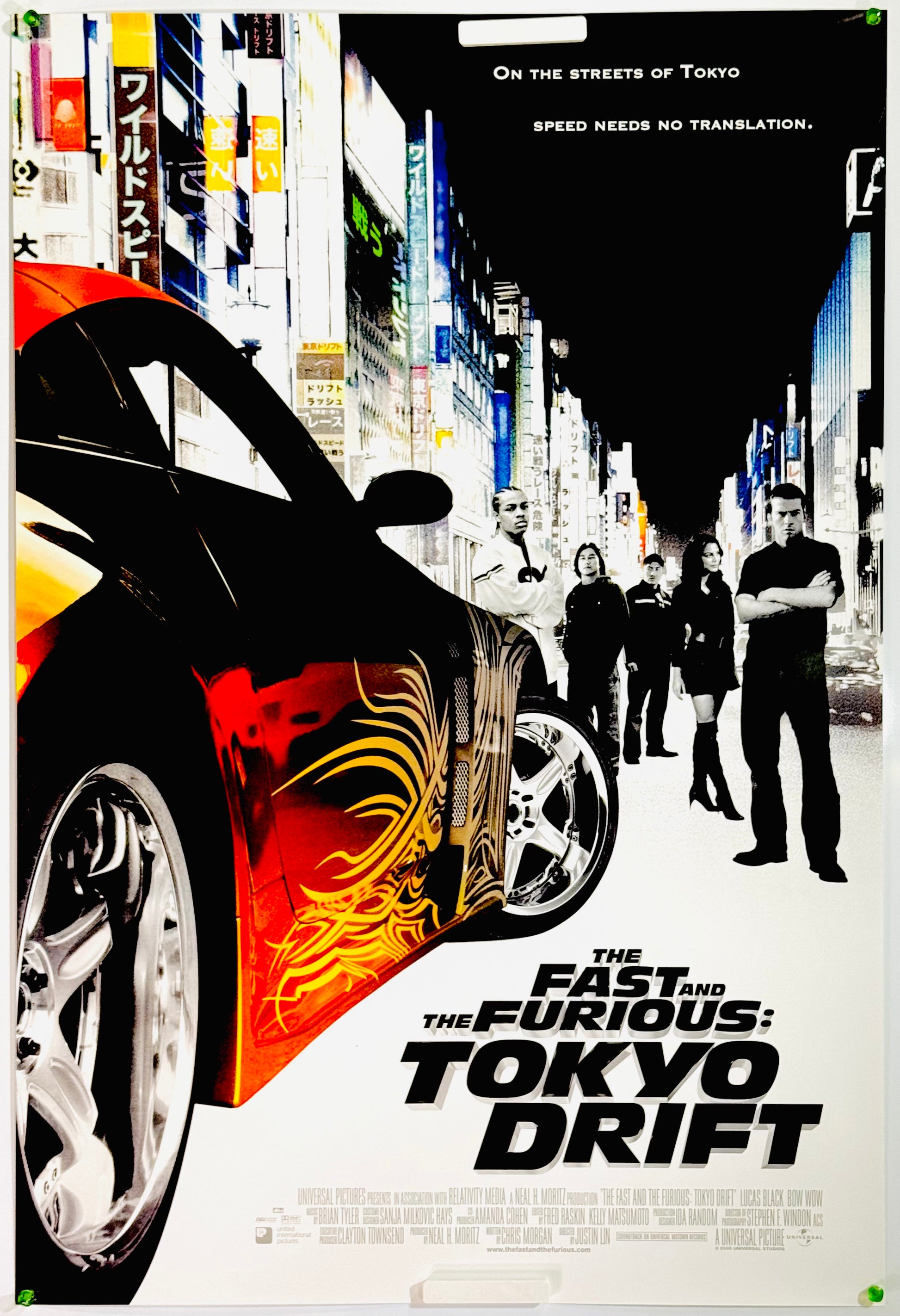 『ワイルド・スピードX3 TOKYO DRIFT』 映画 ポスター アメリカ オリジナル [5304]_1