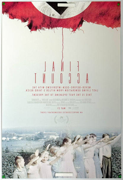 『ファイナル アカウント　第三帝国最後の証言』 映画 ポスター アメリカ オリジナル [5316]_3