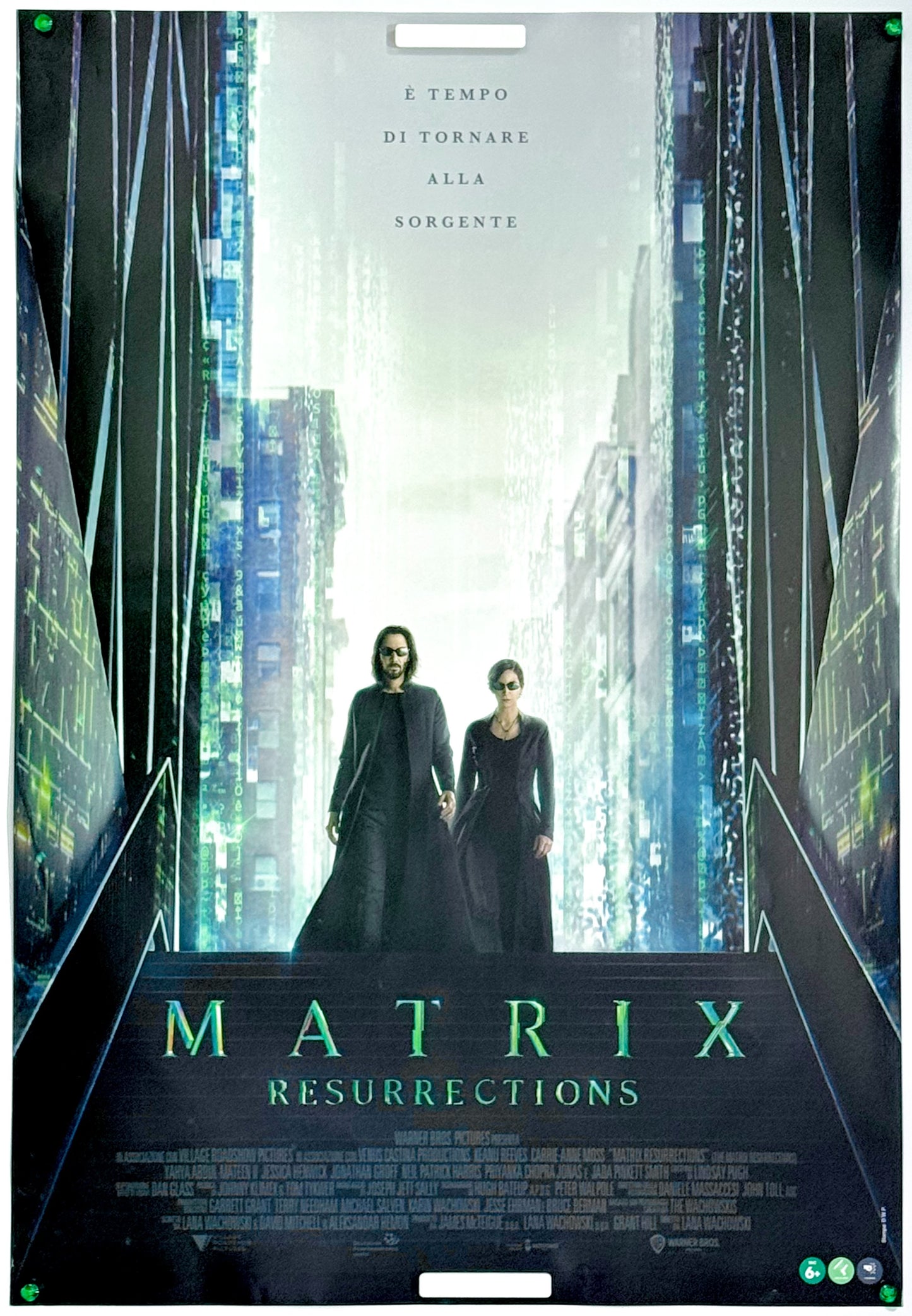 『マトリックス レザレクションズ』 映画 ポスター イタリア オリジナル [5322]