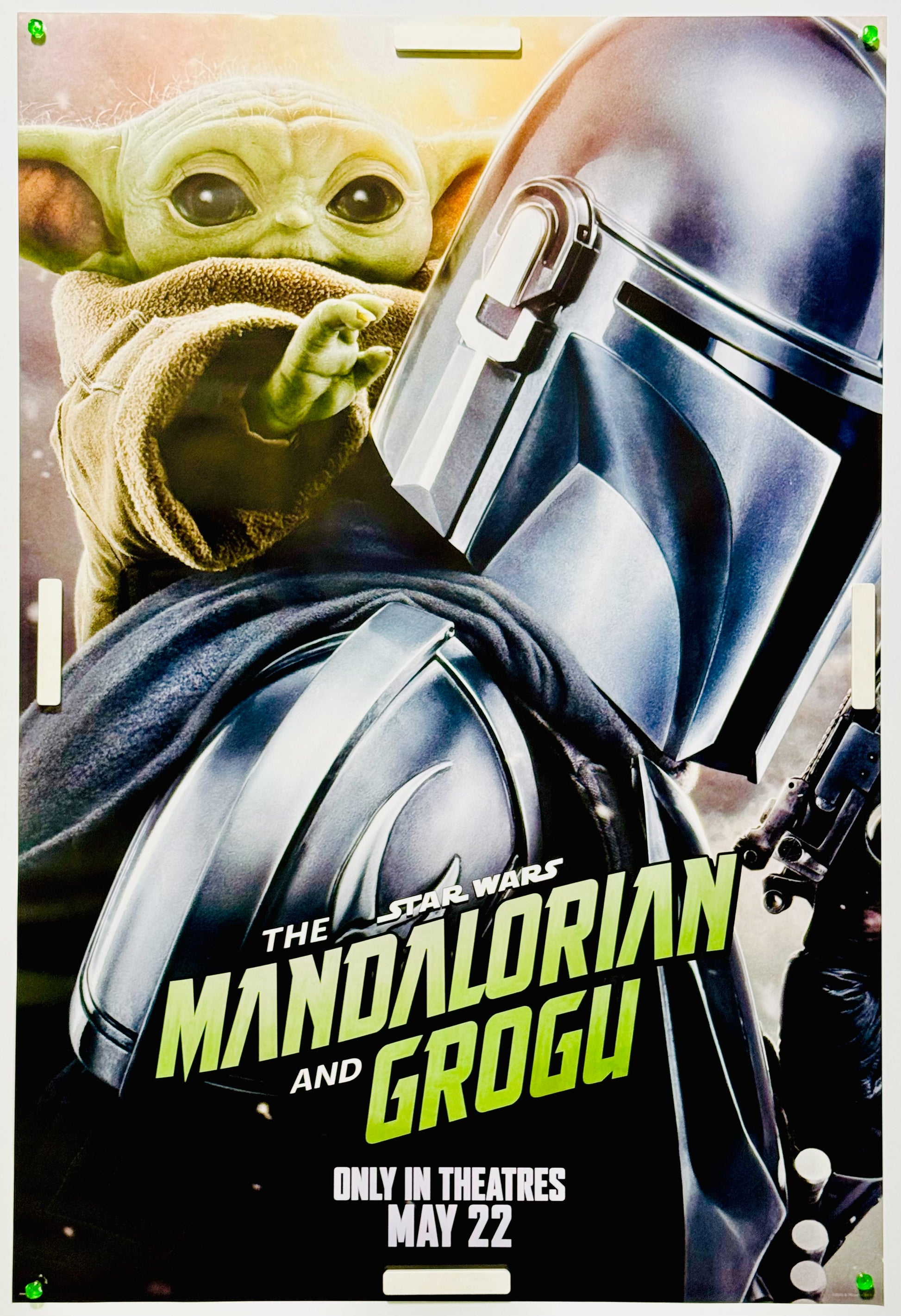 『スター・ウォーズ マンダロリアン・アンド・グローグー』 映画 ポスター アメリカ オリジナル [5324]_1