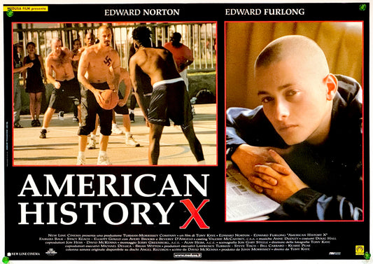 『アメリカン・ヒストリーX』 映画 ポスター イタリア オリジナル [5330]
