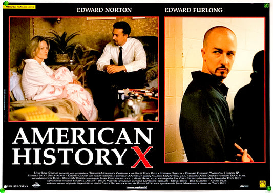 『アメリカン・ヒストリーX』 映画 ポスター イタリア オリジナル [5331]