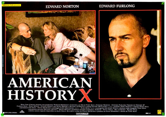 『アメリカン・ヒストリーX』 映画 ポスター イタリア オリジナル [5332]