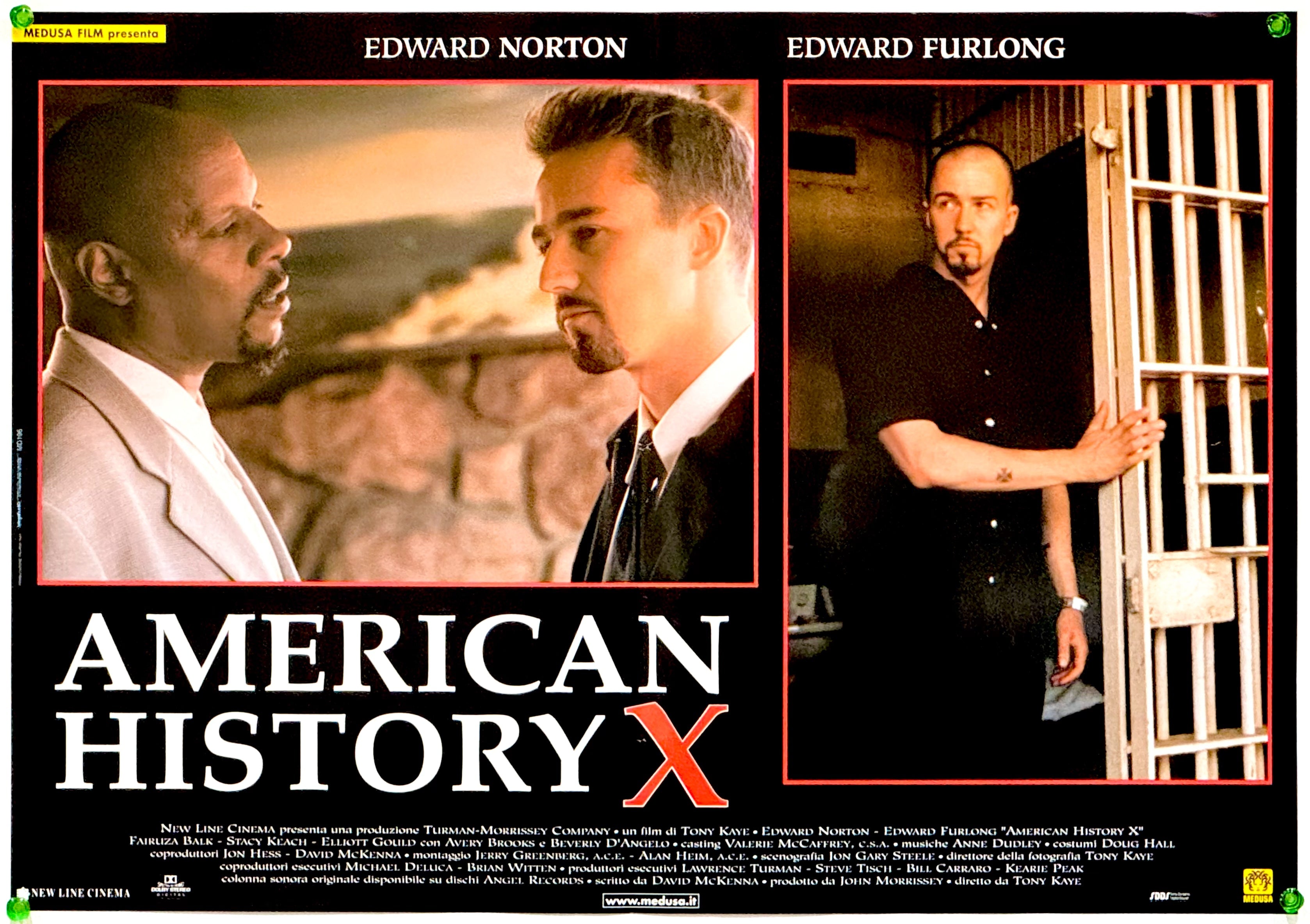 アメリカン・ヒストリーX』 洋画 イタリア - 海外版映画ポスター専門店