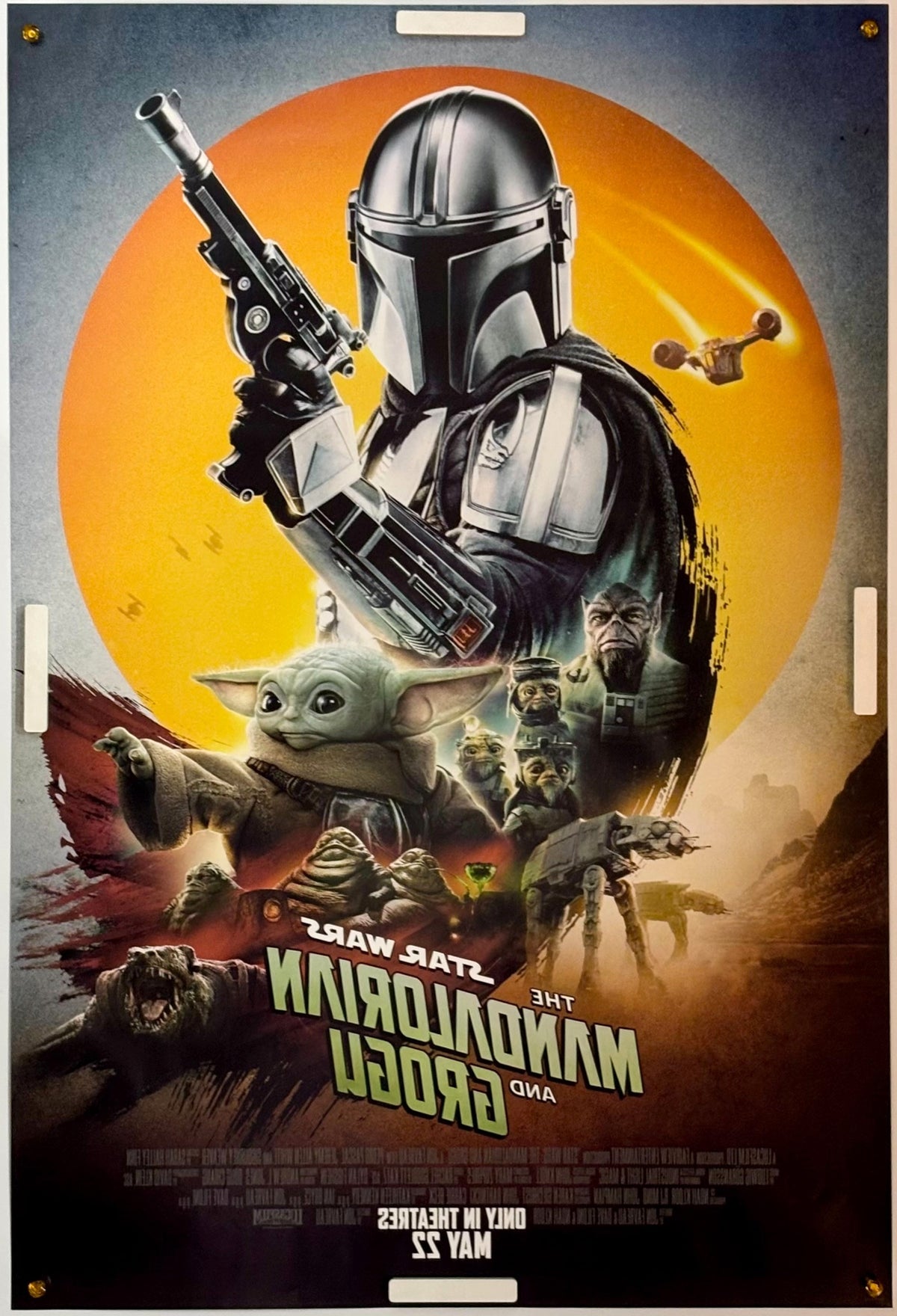 『スター・ウォーズ マンダロリアン・アンド・グローグー』 映画 ポスター アメリカ オリジナル [5351]_2