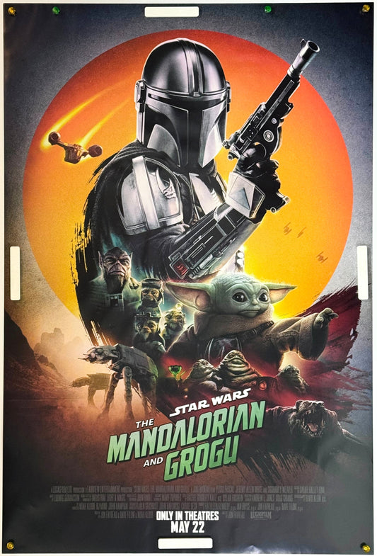 『スター・ウォーズ マンダロリアン・アンド・グローグー』 映画 ポスター アメリカ オリジナル [5351]