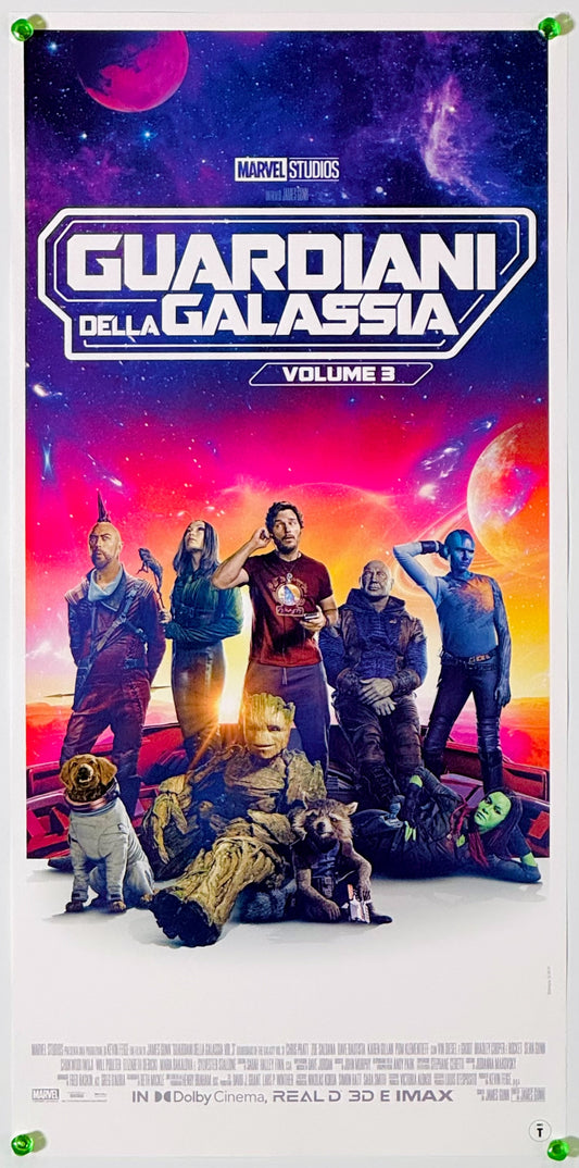 『ガーディアンズ・オブ・ギャラクシー VOLUME 3』 映画 ポスター イタリア オリジナル [5364]
