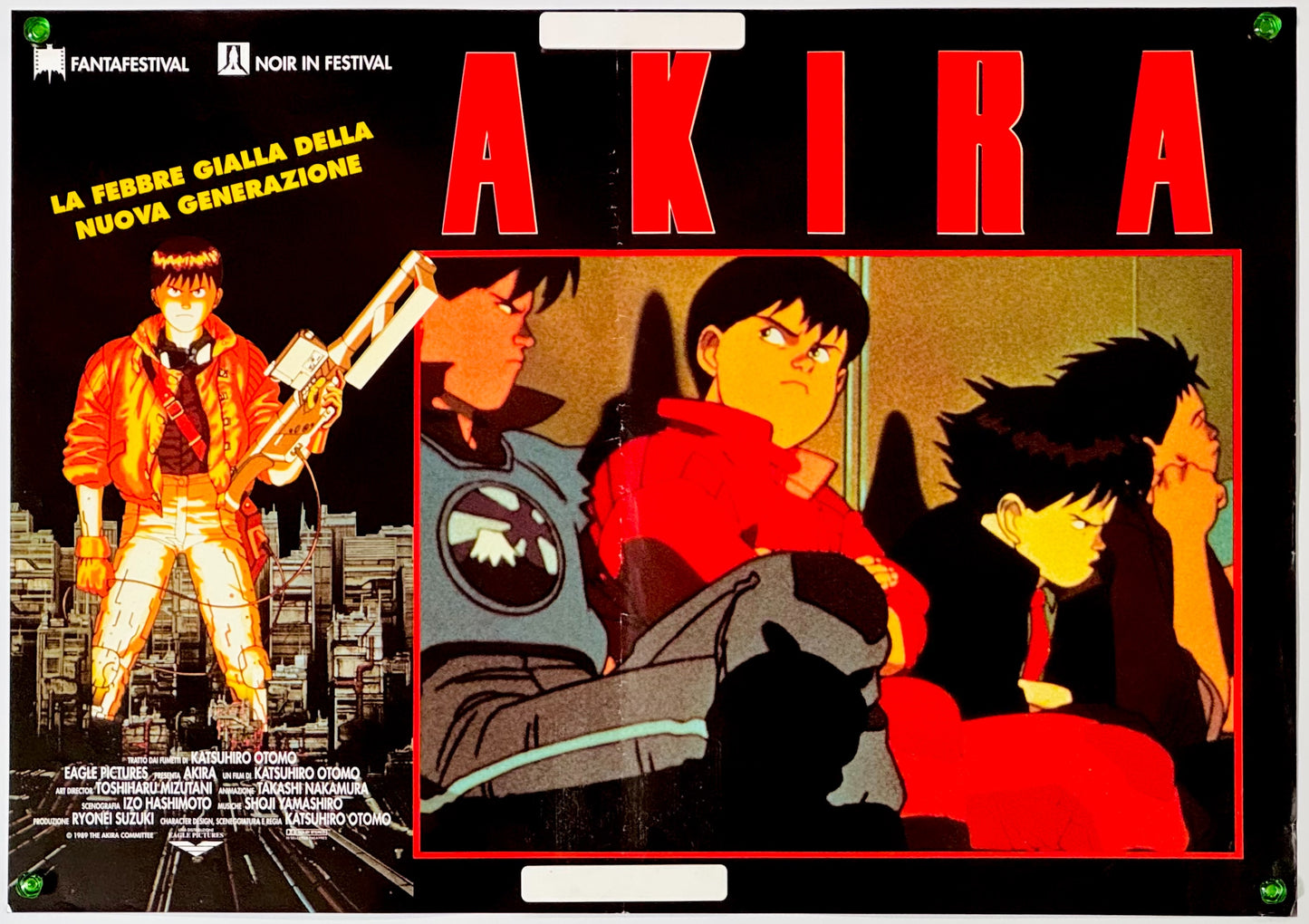 『AKIRA』 映画 ポスター イタリア オリジナル [5398]