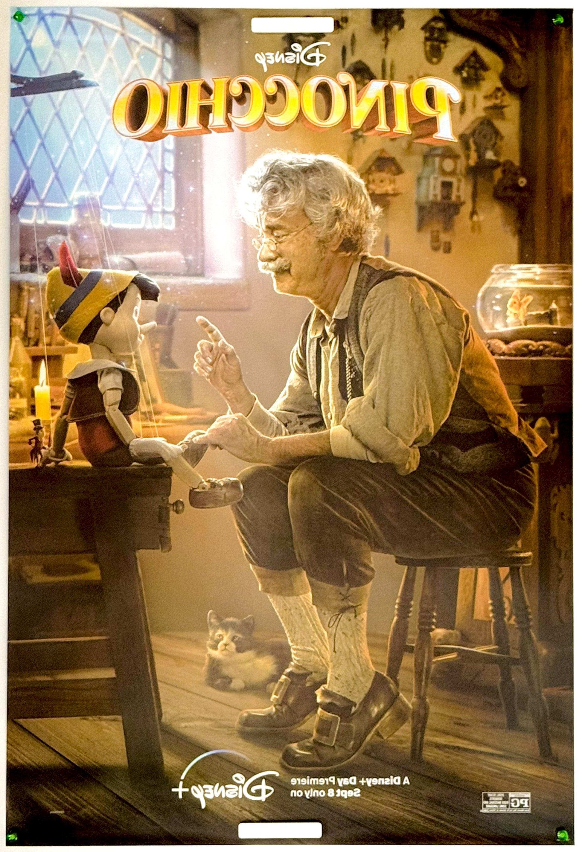 『ピノキオ』 映画 ポスター アメリカ オリジナル [5403]_2