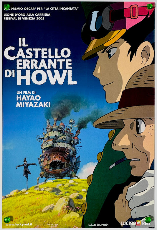 『ハウルの動く城』 映画 ポスター イタリア オリジナル [5428]