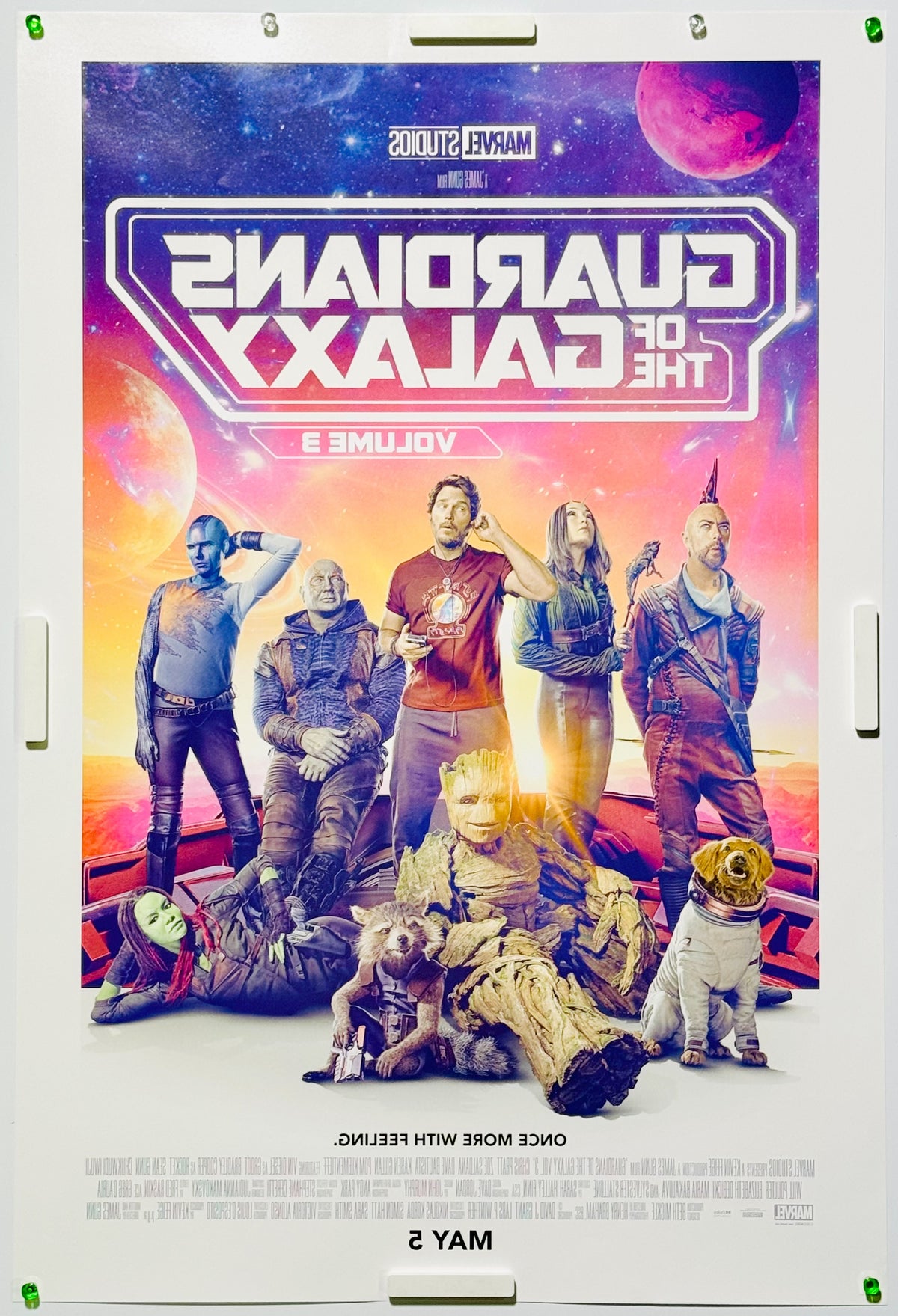 『ガーディアンズ・オブ・ギャラクシー VOLUME 3』 映画 ポスター アメリカ オリジナル [5450]_2