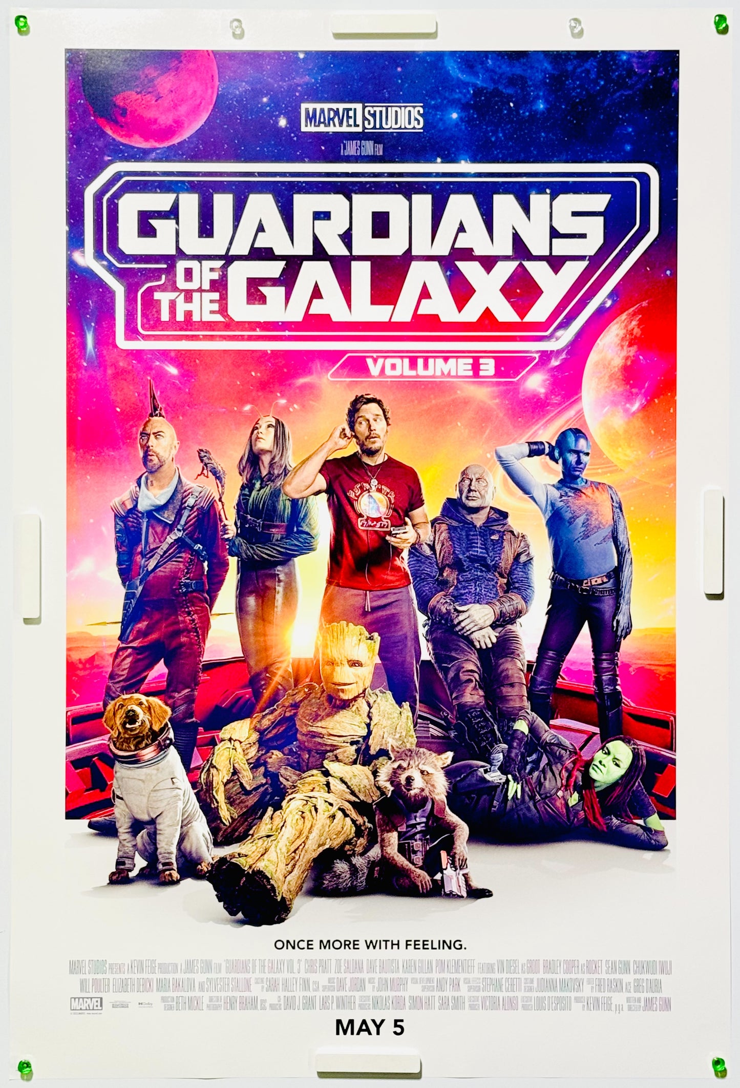 『ガーディアンズ・オブ・ギャラクシー VOLUME 3』 映画 ポスター アメリカ オリジナル [5450]_1