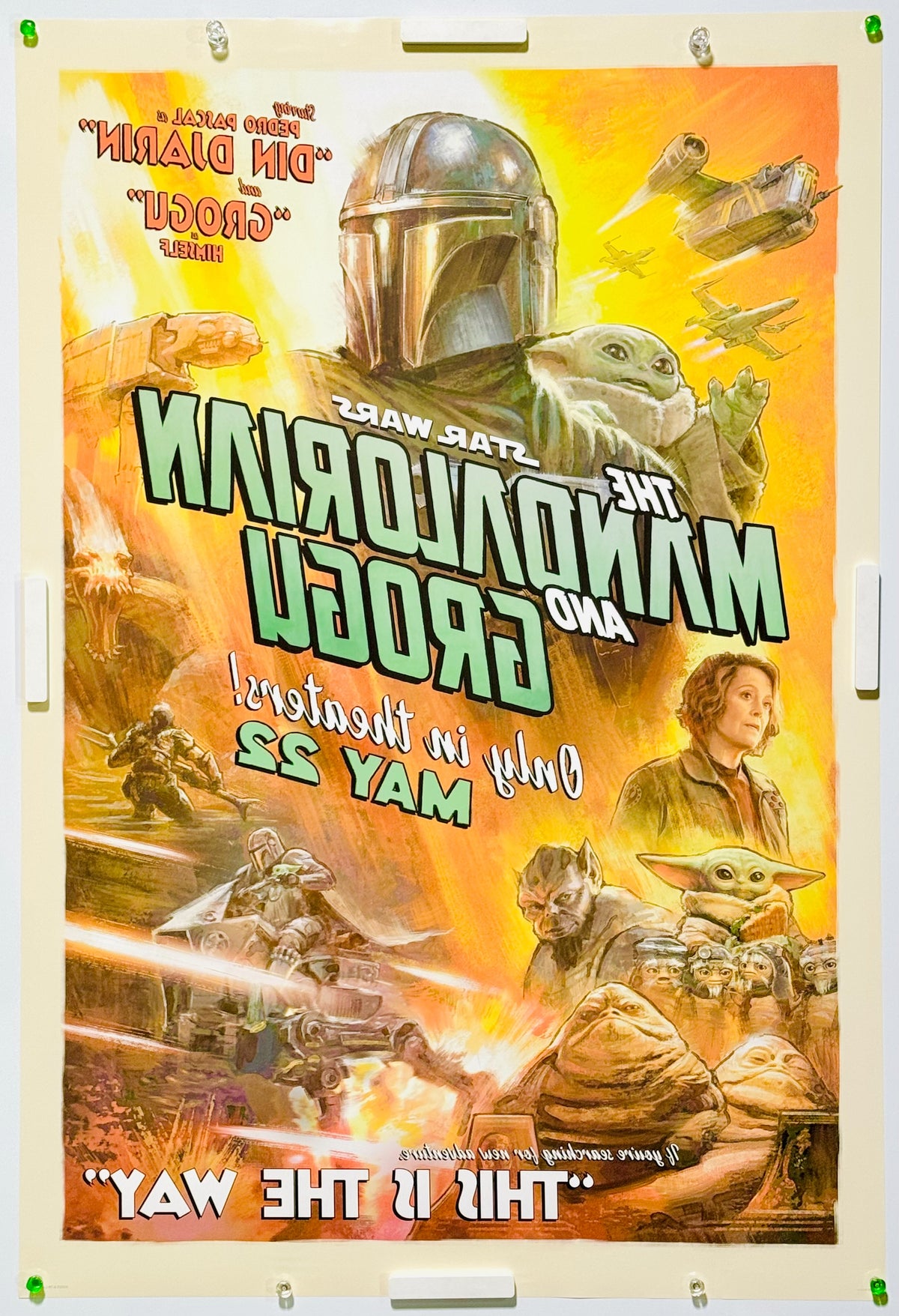 『スター・ウォーズ マンダロリアン・アンド・グローグー』 映画 ポスター アメリカ オリジナル [5470]_2