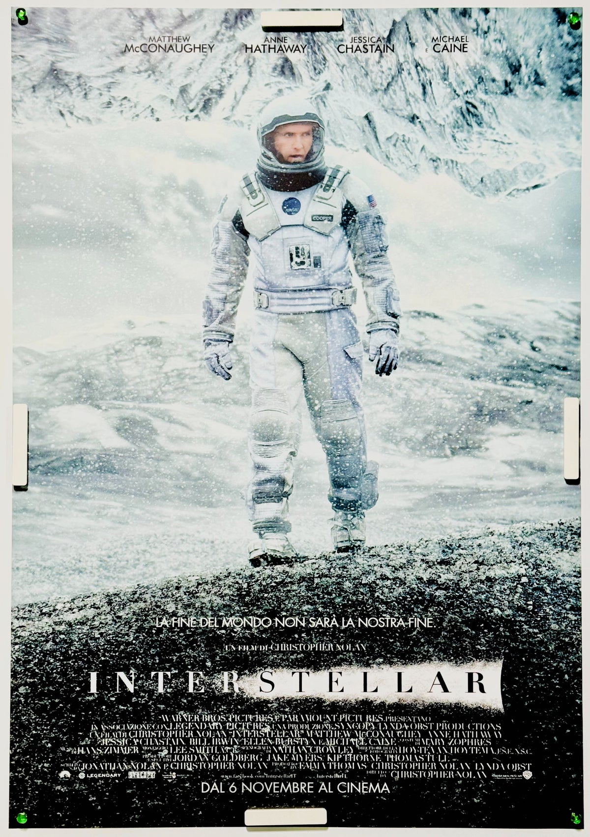 『インターステラー』 映画 ポスター イタリア オリジナル [5472]