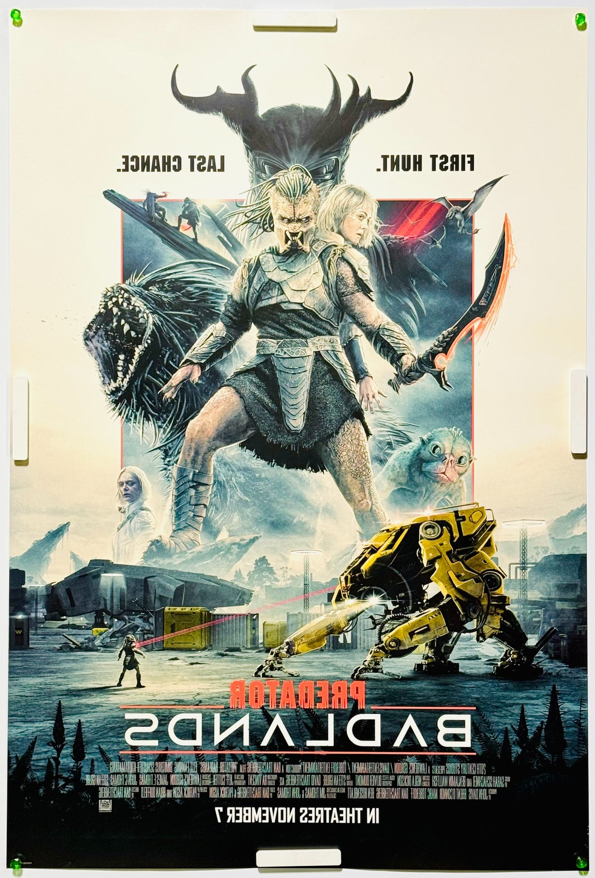 『プレデター バッドランド』 映画 ポスター アメリカ オリジナル [5478]_2