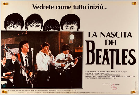 『ビートルズの誕生 Birth of The Beatles』 映画 ポスター イタリア オリジナル [548]