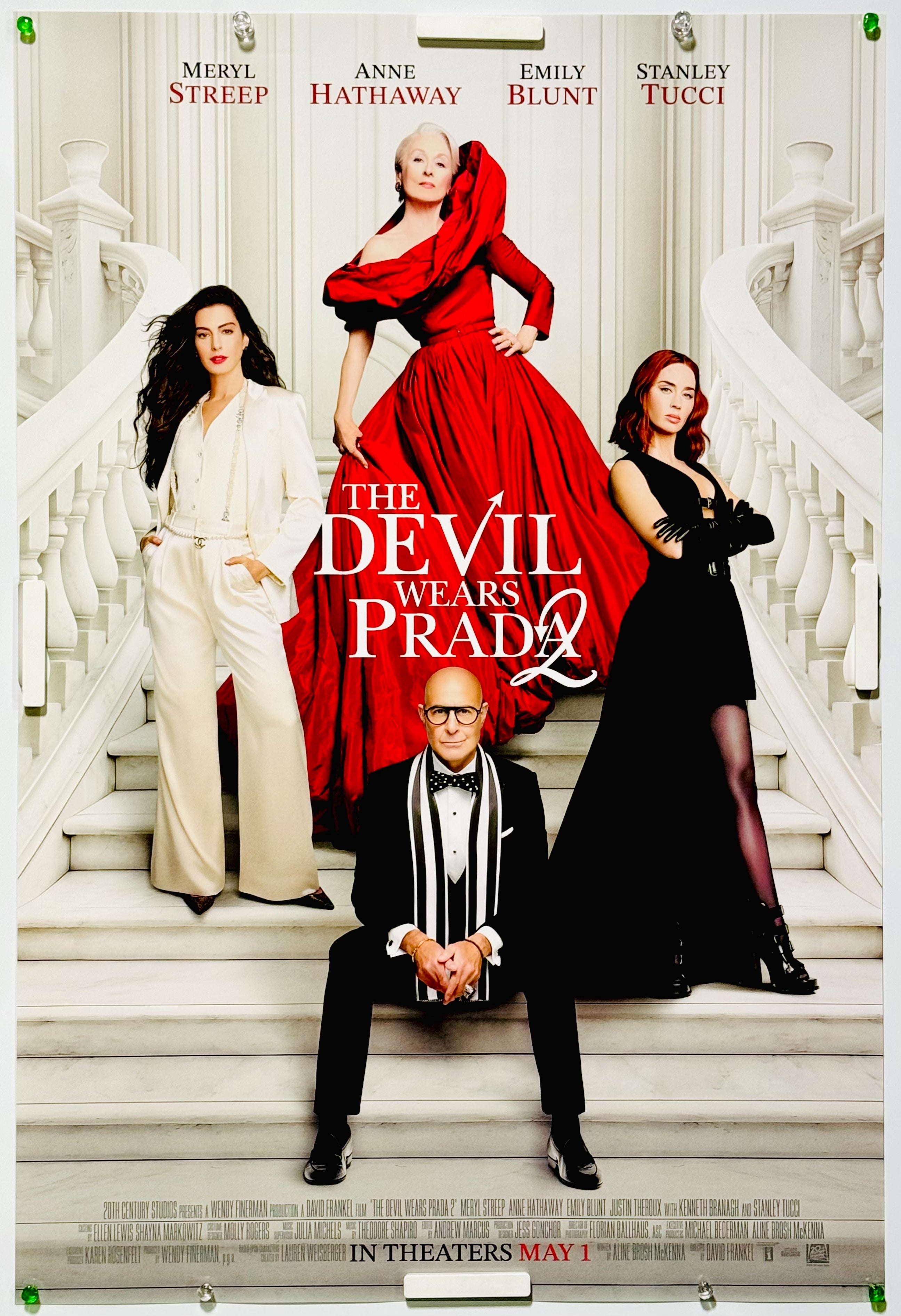 プラダを着た悪魔 ドイツ劇場用 映画ポスター A1 希少オリジナル 傷あり プラダを着た悪魔2』 洋画 アメリカ - 海外版映画ポスター専門店
