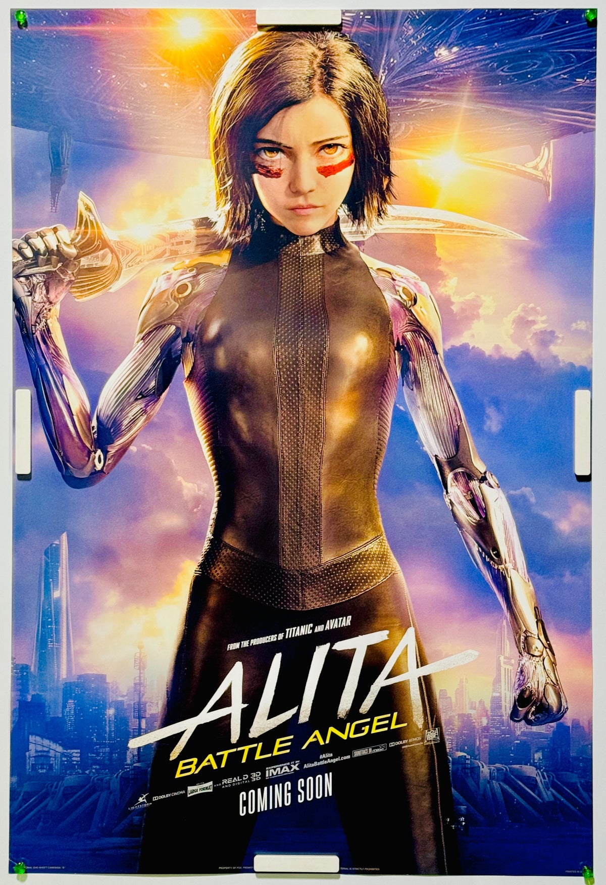 『アリータ バトル・エンジェル』 映画 ポスター アメリカ オリジナル [5499]_1