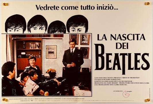 『ビートルズの誕生 Birth of The Beatles』 映画 ポスター イタリア オリジナル [549]